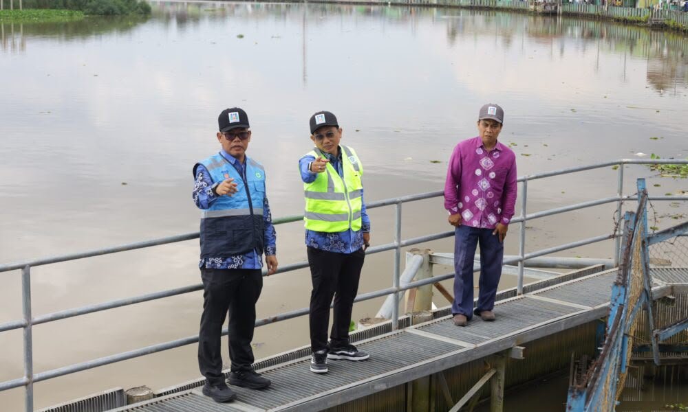Antisipasi Intrusi Air Asin Saat Kemarau, Direksi PAM Bandarmasih Tinjau Intek Sungai Bilu 1 IMG 20260608 WA0044