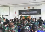 Cegah Pelanggaran Hukum, Kumdam XXII/TB Sosialisasikan Hukum Disiplin dan ITE