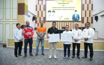 Program Prioritas 2025-2030, Bupati H Yamani Dan Bank Kalsel Tandatangani MoU Kredit Tapin Beriman Bunga 0 persen. 4 IMG 20260610 WA0048