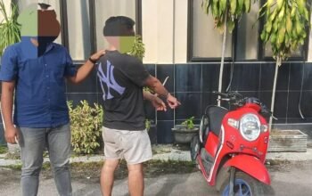 Pria Diduga Curi Motor di Parkiran Masjid Palangka Raya Ditangkap Polisi 4 IMG 20260610 WA0090