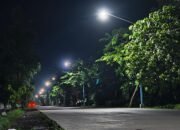 Pemkab HST Terus Memberi Kenyamanan Ke Masyarakat Memasang PJU