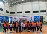 Tim Putri Banjarmasin Junior Binaan PBVSI Kota Banjarmasin Juarai Turnamen Bola Voli Wali Kota Cup