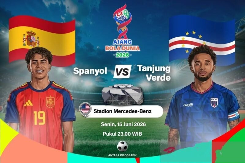 Raja Eropa, Spanyol akan Dapat Ujian dari Tanjung Verde di Piala Dunia 2026 1 IMG 20260615 WA0049 e1781527485351