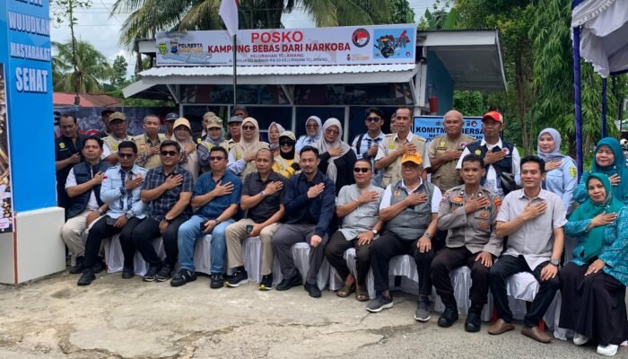 Telawang Jadi Percontohan Kampung Bebas Narkoba, Warga Kompak Lawan Peredaran Narkotika