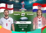 Laga Pembuka Paling Menarik Antara Inggris Melawan Krosia di Piala Dunia 2026