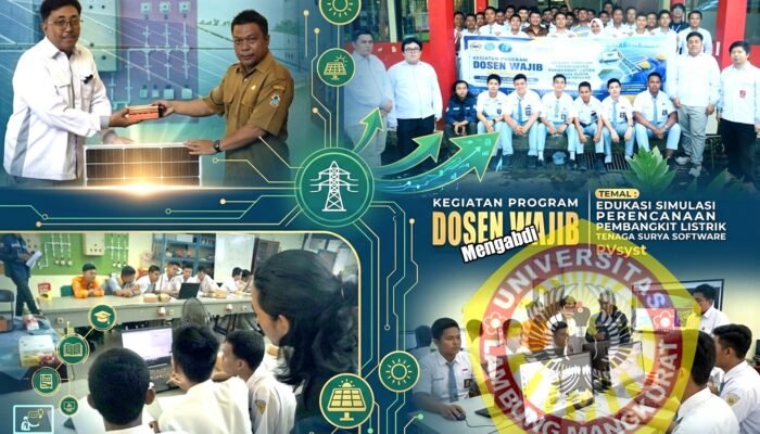 Fakultas Teknik ULM Bekali Siswa SMKN 5 Banjarmasin Kuasai PVsyst, Siap Hadapi Peluang Kerja di Industri Energi Surya