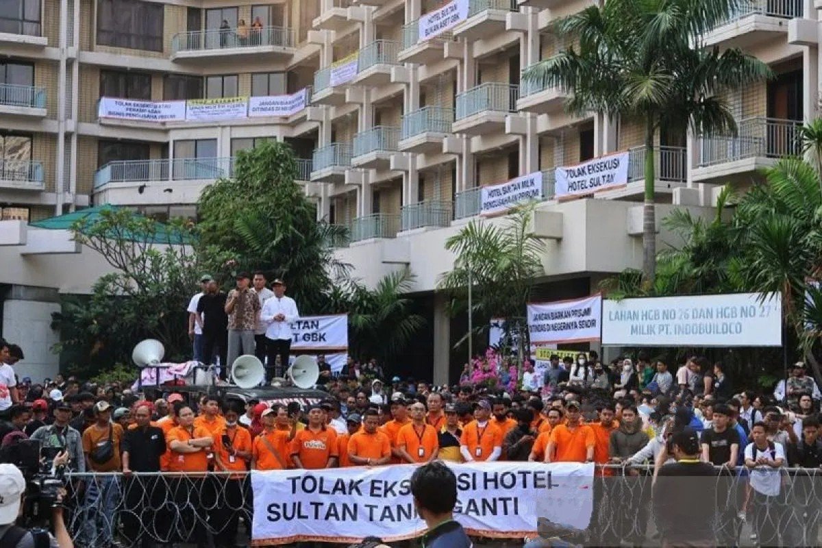 119 orang Diamankan Polisi Saat Ricuh Eksekusi Eks Hotel Sultan 1 IMG 20260618 WA0225