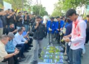 BEM se-Kalsel Tabur Bunga, Sebut 11 Anggota DPR RI Dapil Kalsel ‘Mati’ di Tengah Aspirasi Rakyat