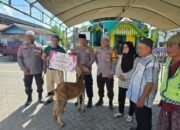 Pererat Silaturahmi dengan Ulama dan Warga, Polsek Banjarmasin Utara Beri Bantuan untuk Haul Datu Surgi Mufti