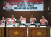 Polres Tapin Sita Hampir 700 Gram Sabu, Empat Tersangka Ditangkap dalam Tiga Kasus Besar