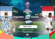 Adu Agresivitas Antara Argentina Lawan Austria