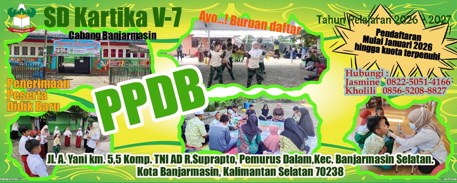 SD Kartika V-7 Banjarmasin Buka Penerimaan Siswa Baru Sejak Januari, Terima Murid ABK dan Pindahan 1 IMG 20260622 WA0056