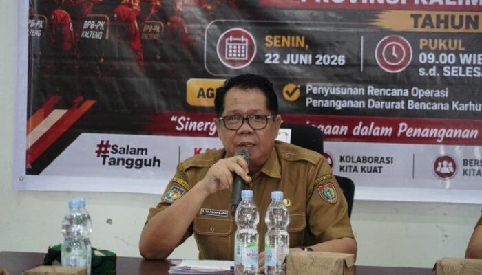 Hadapi Ancaman Karhutla, Kalteng Perkuat Koordinasi
