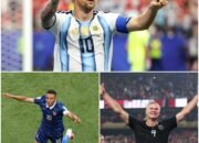 Messi Masih Memimpin, Mbappe dan Haaland Membayangi Perburuan Sepatu Emas