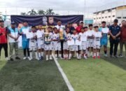 Wasaka Muda U-10 dan SSB PBS Nusantara U-12 Juara Festival Sepak Bola Usia Dini Kalsel