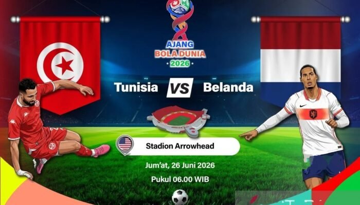 Belanda Unggul Segala-galanya atas Tunisia