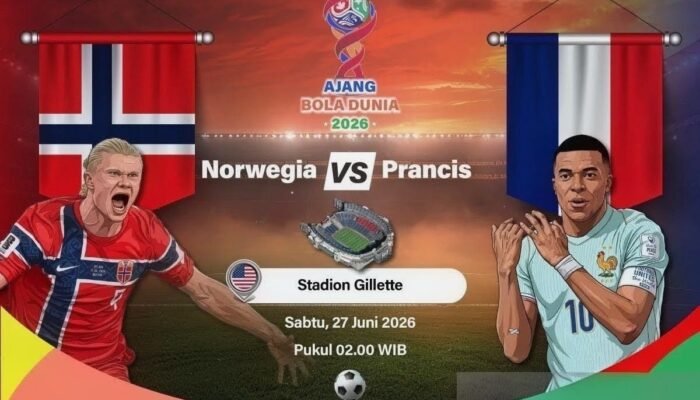 Norwegia Versus Prancis, Adu Ketajaman Haaland dan Mbappe