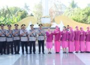 Kapolres HST Pimpin Ziarah ke Taman Makam Pahlawan