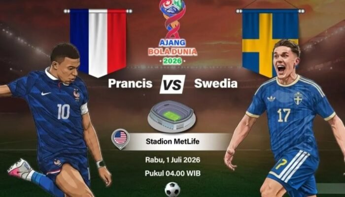 Adu Ketajaman Striker Perancis Mbappe – Dembele Kontra Serangan Balik Swedia