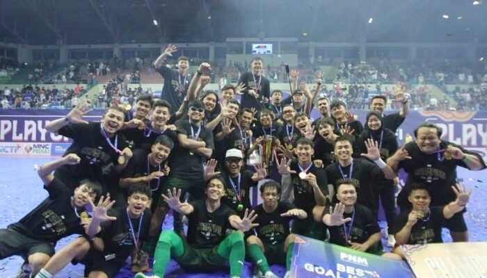Gol Spektakuler Kiper Habiebie Bawa Bintang Timur Pertahankan Gelar Juara PFL Usai Bungkam Cosmo 4-3