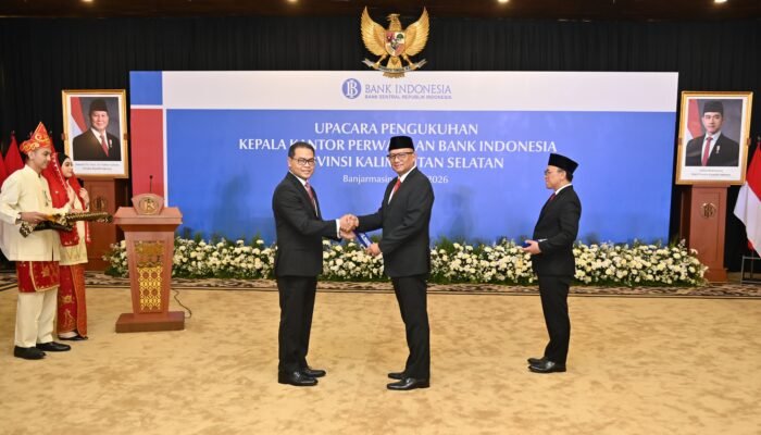 Pengukuhan Kepala Perwakilan Bank Indonesia Kalsel:  Perkuat Sinergi, Menjaga Stabilitas, dan Mendorong Pertumbuhan Ekonomi Daerah