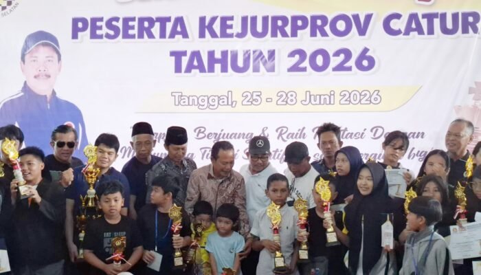 Banjarmasin Raih Juara Umum Kejurprov Catur Kalsel 2026