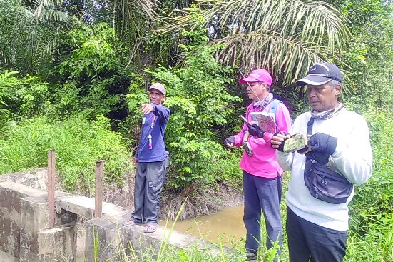 DPUPR Siapkan Rencana Pemeliharaan Bendungan Bawahan Seberang 1 Martapura sss
