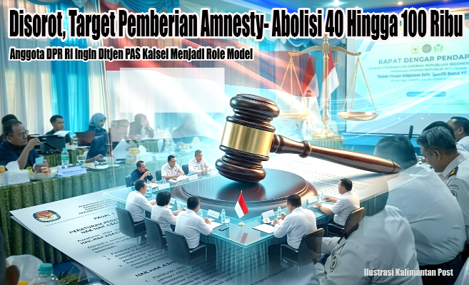 Disorot, Target Pemberian Amnesty-Abolisi 40 Hingga 100 Ribu 1 amnestyt