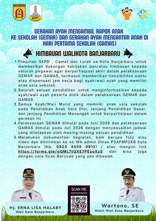 Pemkot Banjarbaru Dorong Peran Ayah Lewat Program GEMAR dan GAMAS 1 hAL 6 3 klm BJB 2 14