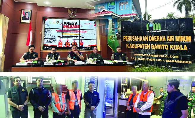 Empat Pejabat PDAM Batola Ditangkap Tim Kejaksaan
