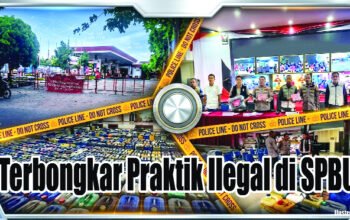 Terbongkar Pratik Ilegal di SPBU 4 spbu 1