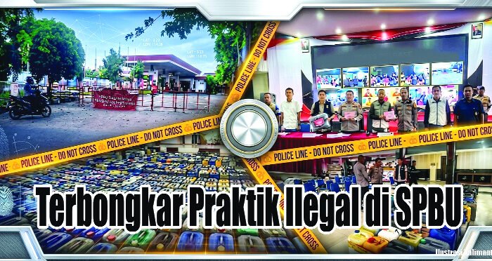 Terbongkar Pratik Ilegal di SPBU
