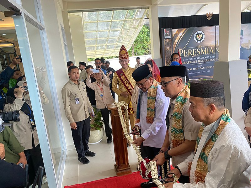 Asrama Haji Banjarmasin, Fasilitas Setara Hotel Bintang Tiga 1 1 3 klm 5 cm Gedung baru asrama Haji