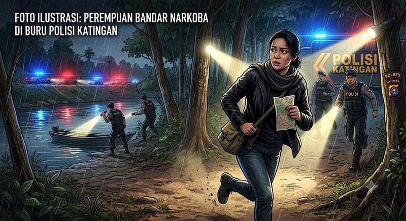 Penyelidikan Tragedi, Perempuan Bandar Narkoba Katingan Diburu 1 1 3 klm 6 cm katingan