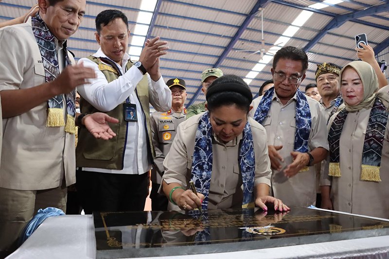 Kalsel Posisi Strategis Lumbung Pangan di Pulau Kalimantan 1 1 3 klm Peresmian gedung Bulog