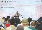 Percontohan Desa Anti Korupsi di HSS