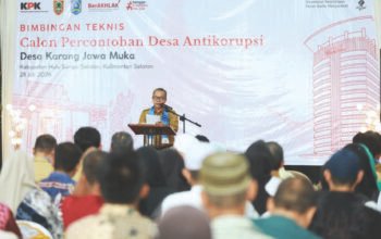 1 35 klm Kontrak Pemprov 29 Gubernur apresiasi bangga percontohan desa anti korupsi