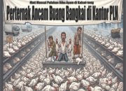 Perternak Ancam Buang Bangkai di Kantor PLN