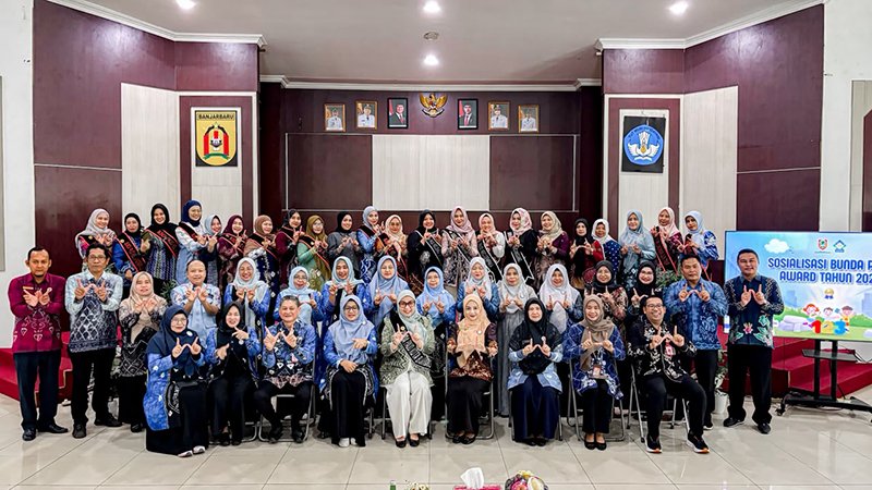 Penguatan Peran Bunda PAUD, Pemkot Banjarbaru Dorong Peningkatan Mutu Pendidikan Anak Usia Dini 1 6 BJB2