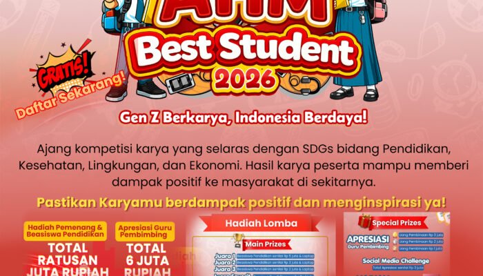 Gen Z Berkarya, Indonesia Berdaya! Trio Motor Undang Pelajar Ikuti AHM Best Student 2026