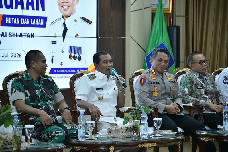 Bupati Ajak Seluruh Pihak Perkuat Kesiapsiagaan Karhutla 1 Hal 12 HSS 1 3 klm 11
