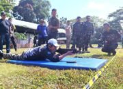 Wabup Ikut Latihan Menembak Bersama Yonif TP 829 