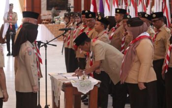 Bupati HSS Dilantik Sebagai Ketua Mabicab Gerakan Pramuka 5 Hal 12 HSS 3 klm 14