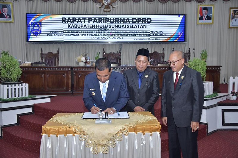 Pertanggungjawaban APBD Kabupaten HSS 2025 Disetujui 1 Hal 12 HSS 3 klm 9