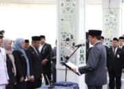 Andi Rudi Latif Lantik Sejumlah Pejabat Administrator dan Pengawas
