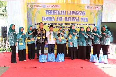 Verifikasi Lomba Aku Hatinya PKK Tingkat Kalsel 1 Hal 12 Tapin 35 klm 2