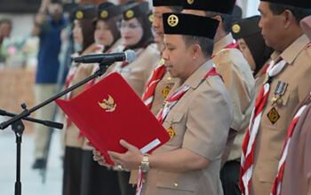 Bupati Tapin Hadiri Pelantikan Kwarda Pramuka Kalsel 5 Hal 12 Tapin 35 klm 8