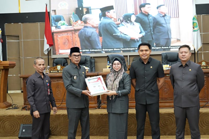 Pemkab Balangan Sampaikan KUA PPAS TA 2027 1 Hal 2 Bal 3 klm 3