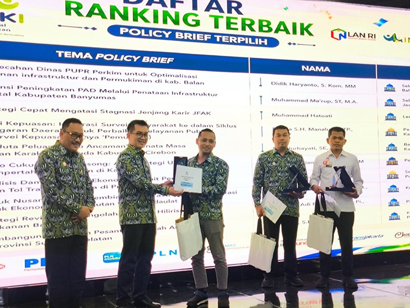 ASN Pemkab Balangan Raih Peringkat 1 Nasional INAKI Award 2026 3 Hal 2 Bal 3 klm 6