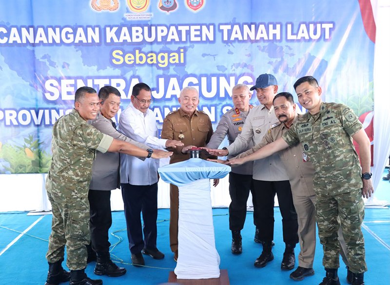 Gubernur Kalsel Canangkan Tanah Laut Sentra Jagung Provinsi 1 Hal 2 Tala 3 klm